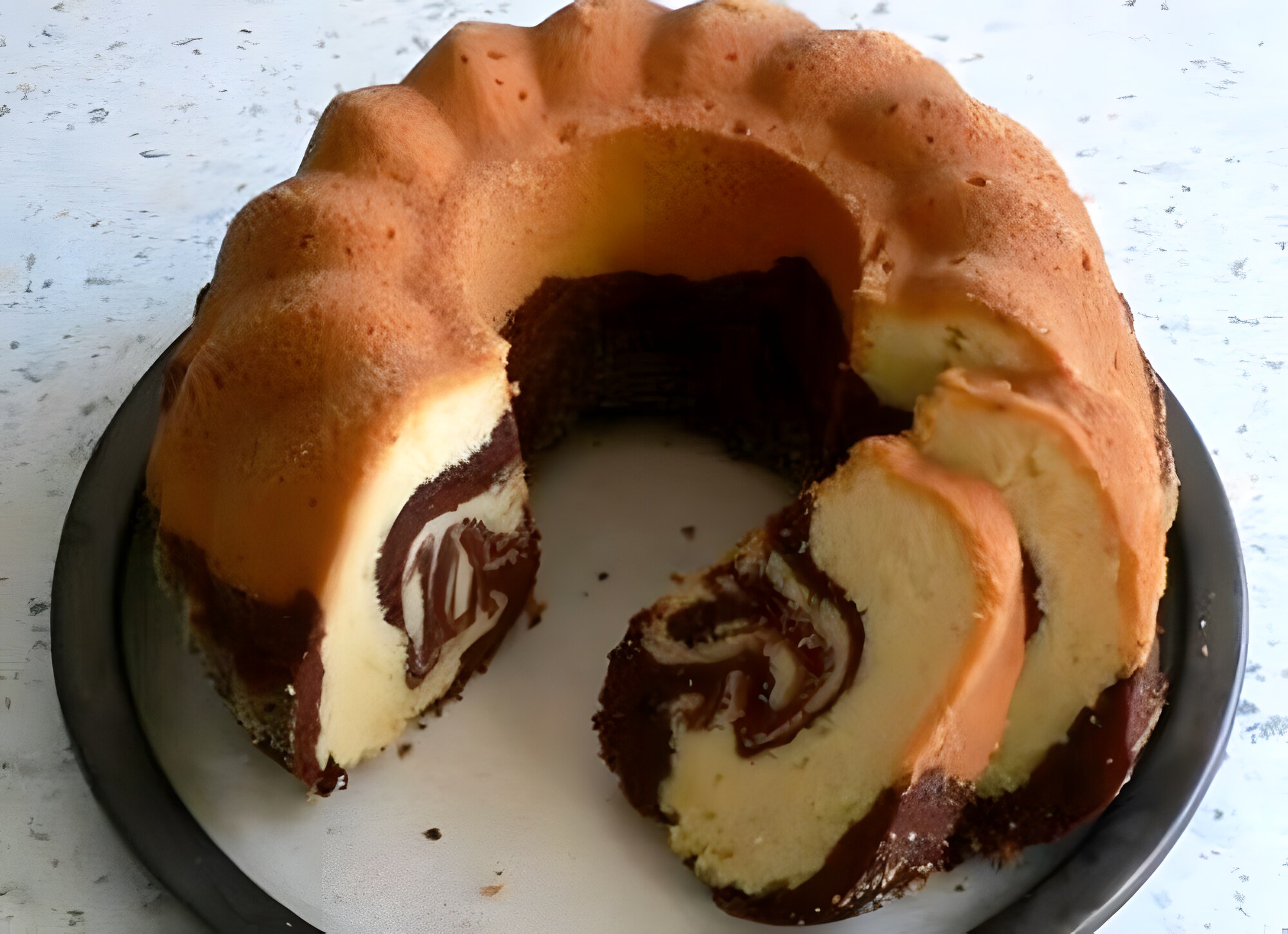 Ciambella Marmorizzata